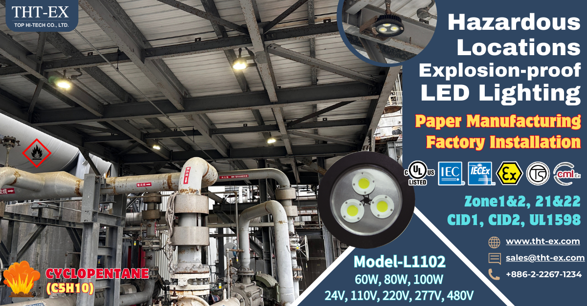 Enhancing Safety in Hazardous Areas with L1102 Explosion-Proof LED Lights